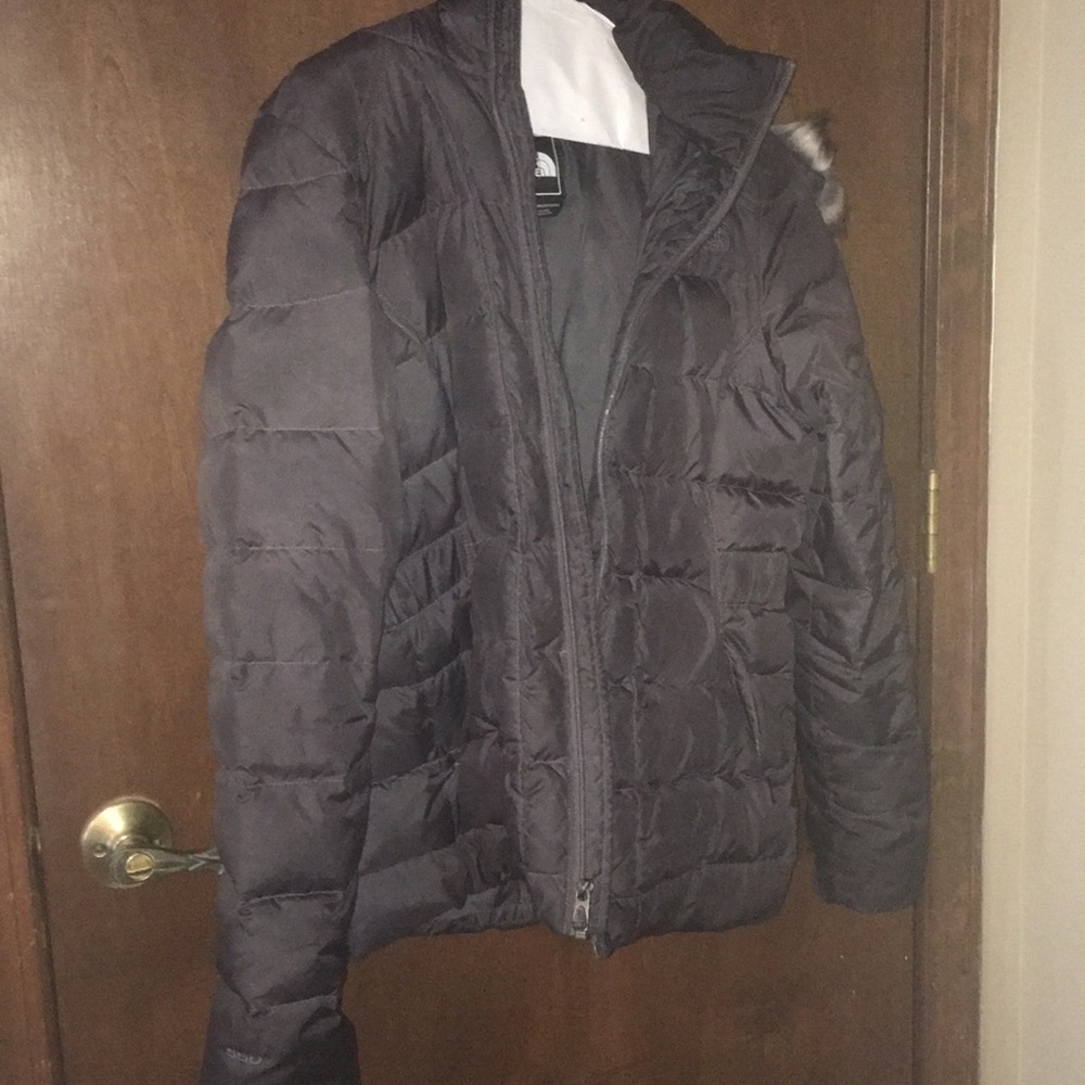Faux Fur Hood North Face Winter Coat❄️